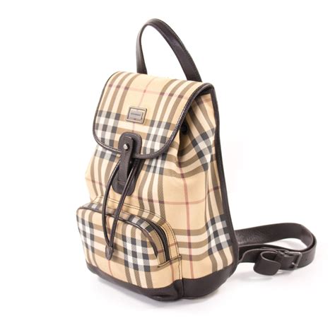 mini backpack women burberry|authentic Burberry backpack.